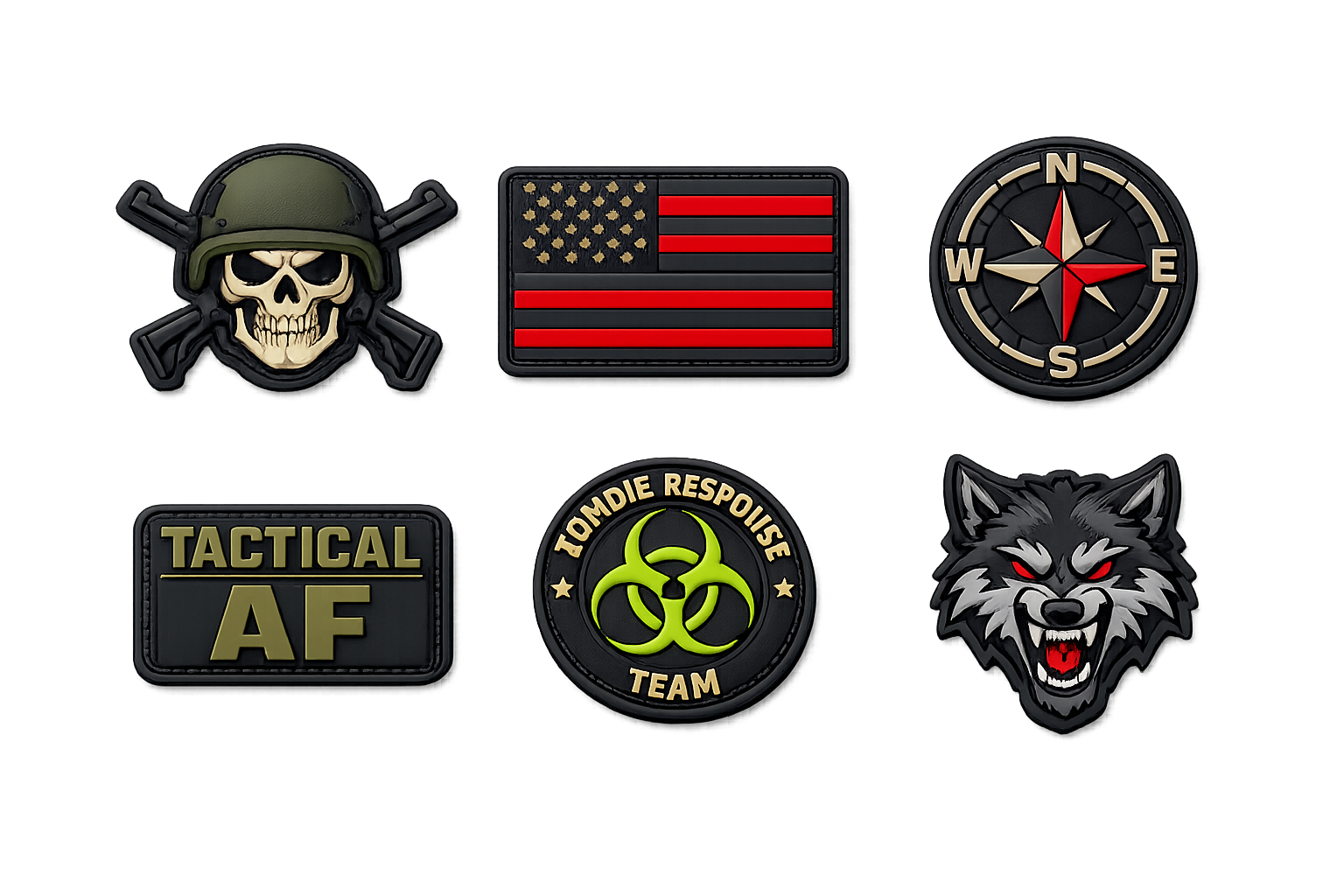Patch Karet PVC 3