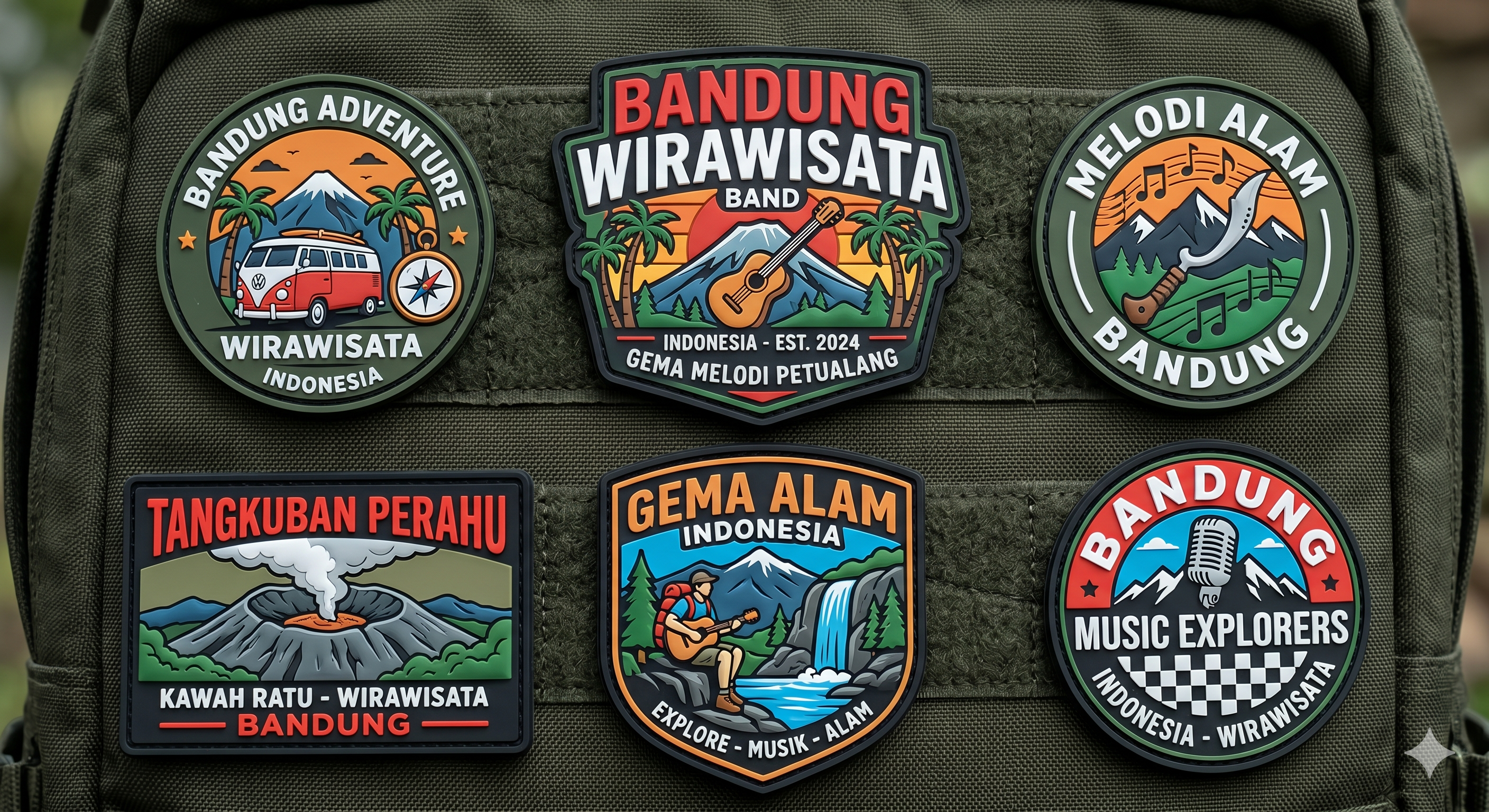 Patch Karet PVC 2